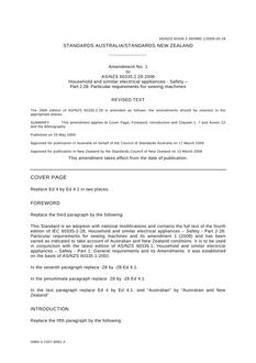 AS/NZS 60335.2.28:2006 AMDT 1