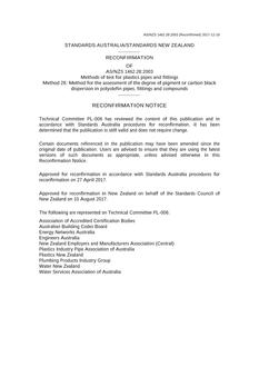 AS/NZS 1462.28:2003 AS/NZS 1462.28:2003