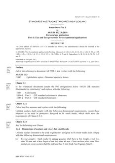 AS/NZS 1337.1:2010 AMDT 1