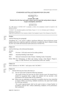 AS/NZS 3837:1998 AMDT 1 AS/NZS 3837:1998 AMDT 1