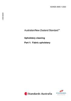 AS/NZS 4849.1:2003