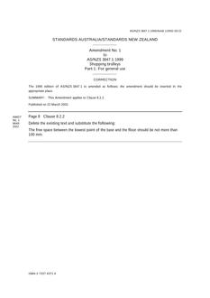 AS/NZS 3847.1:1999 AMDT 1