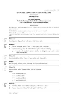 AS/NZS 2350.8:2006 AMDT 1 AS/NZS 2350.8:2006 AMDT 1