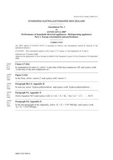 AS/NZS 4474.1:2007 AMDT 1 AS/NZS 4474.1:2007 AMDT 1