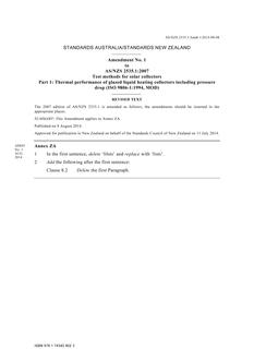 AS/NZS 2535.1:2007 Amd 1:2014