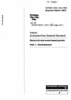 AS/NZS 1859.1(INT):1995 AS/NZS 1859.1(INT):1995
