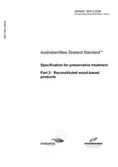 AS/NZS 1604.2:2004 AS/NZS 1604.2:2004