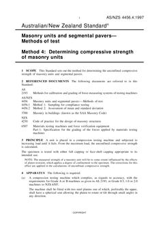 AS/NZS 4456.4:1997 AS/NZS 4456.4:1997