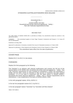 AS/NZS 60335.2.80:2004 AMDT 1