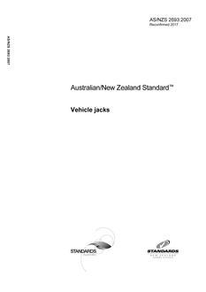 AS/NZS 2693:2007 AS/NZS 2693:2007