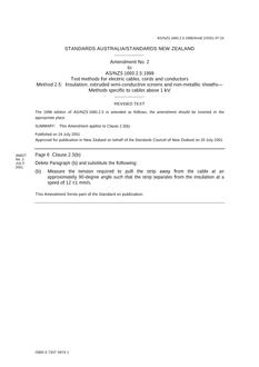 AS/NZS 1660.2.5:1998 AMDT 2 AS/NZS 1660.2.5:1998 AMDT 2
