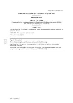 AS/NZS 4761.2:2003 AMDT 1
