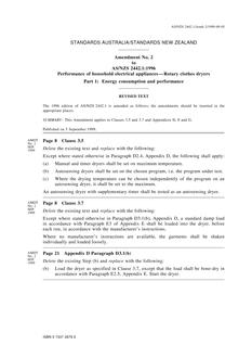 AS/NZS 2442.1:1996 AMDT 2 AS/NZS 2442.1:1996 AMDT 2