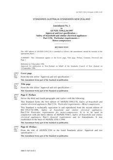 AS/NZS 3350.2.34:1997 AMDT 1