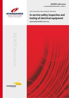 AS/NZS 3760:2010 AS/NZS 3760:2010