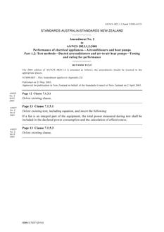 AS/NZS 3823.1.2:2001 AMDT 2 AS/NZS 3823.1.2:2001 AMDT 2