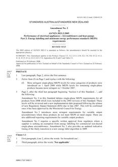 AS/NZS 3823.2:2005 AMDT 3 AS/NZS 3823.2:2005 AMDT 3