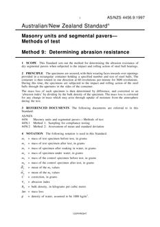 AS/NZS 4456.9:1997 AS/NZS 4456.9:1997