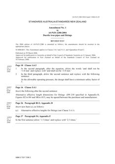 AS/NZS 2280:2004 AMDT 1 AS/NZS 2280:2004 AMDT 1
