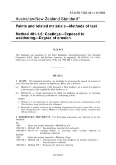 AS/NZS 1580.481.1.6:1998 AS/NZS 1580.481.1.6:1998