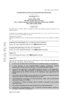 AS/NZS 4280.1:2003 AMDT 3 AS/NZS 4280.1:2003 AMDT 3