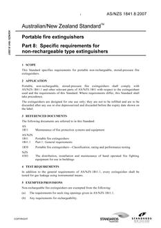 AS/NZS 1841.8:2007 AS/NZS 1841.8:2007