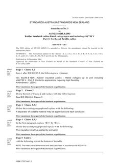 AS/NZS 60245.4:2003 AMDT 1