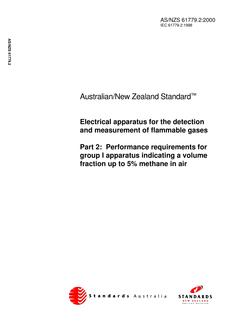 AS/NZS 61779.2:2000 AS/NZS 61779.2:2000