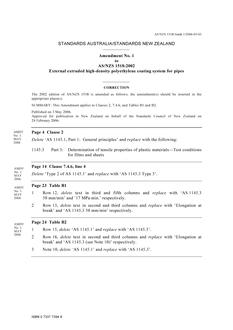 AS/NZS 1518:2002 AMDT 1 AS/NZS 1518:2002 AMDT 1
