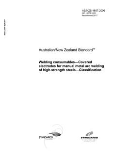 AS/NZS 4857:2006 AS/NZS 4857:2006
