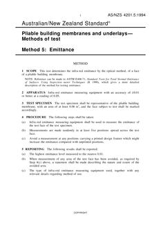 AS/NZS 4201.5:1994 AS/NZS 4201.5:1994