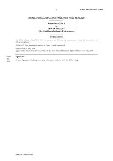 AS/NZS 3003:2018 Amd 1:2019