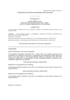 AS/NZS 60745.2.22:2011 AMD 1:2012