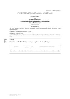AS/NZS 1859.1:2004 Amd 2:2011 AS/NZS 1859.1:2004 Amd 2:2011