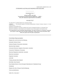 AS/NZS 60335.2.98:2005 AMD 2:2014