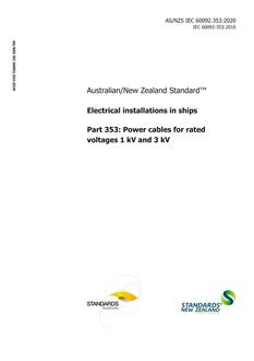 AS/NZS IEC 60092.353:2020 AS/NZS IEC 60092.353:2020