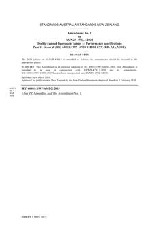 AS/NZS 4782.1:2020 Amd 1:2020