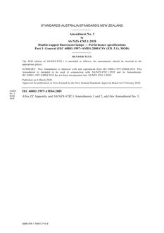 AS/NZS 4782.1:2020 Amd 3:2020