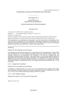 AS/NZS 3100:2017 Amd 3:2020