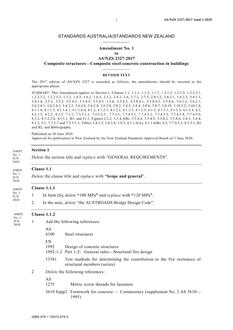 AS/NZS 2327:2017 Amd 1:2020 AS/NZS 2327:2017 Amd 1:2020