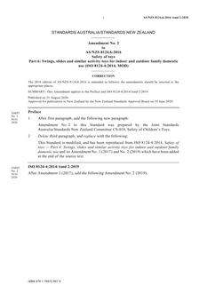 AS/NZS 8124.6:2016 Amd 2:2020 AS/NZS 8124.6:2016 Amd 2:2020