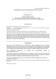 AS/NZS 60335.2.90:2017 Amd 1:2020