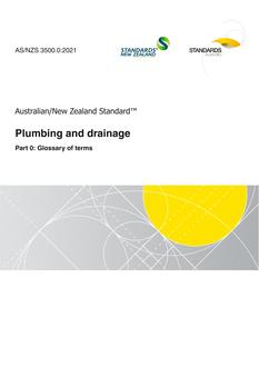 AS/NZS 3500.0:2021 AS/NZS 3500.0:2021