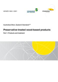 AS/NZS 1604.1:2021 AS/NZS 1604.1:2021