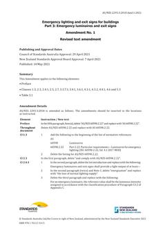 AS/NZS 2293.3:2018 Amd 1:2021 AS/NZS 2293.3:2018 Amd 1:2021