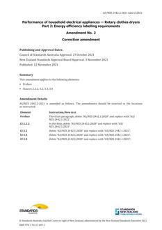 AS/NZS 2442.2:2021 Amd 2:2021 AS/NZS 2442.2:2021 Amd 2:2021