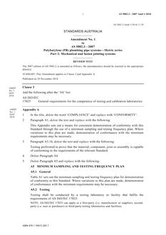 AS 5082.2-2007 Amd 1:2018 AS 5082.2-2007 Amd 1:2018