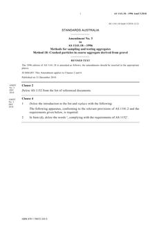 AS 1141.18-1996 Amd 3:2018