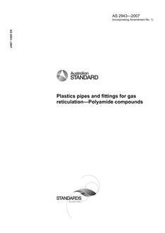 AS 2943-2007 AS 2943-2007