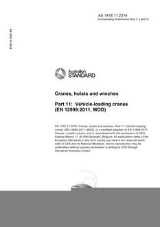 AS 1418.11:2014 AS 1418.11:2014